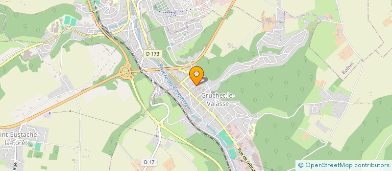 localisation de l'entreprise MADAME SONIA EDITH  GRUCHET-LE-VALASSE