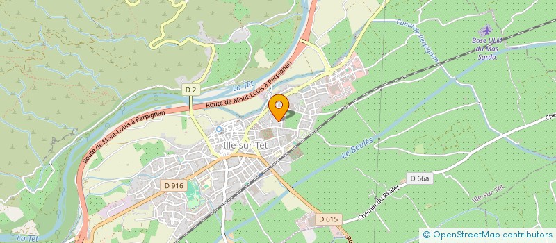 localisation de l'entreprise MADAME SONIA EL MIR  ILLE-SUR-TET