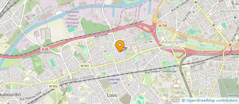 localisation de l'entreprise MADAME SONIA EL OUALIDI  LOOS