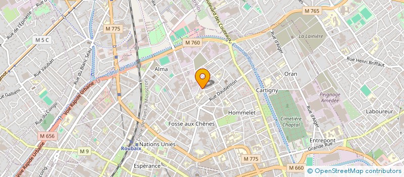 localisation de l'entreprise MADAME SONIA ELGARNI à ROUBAIX