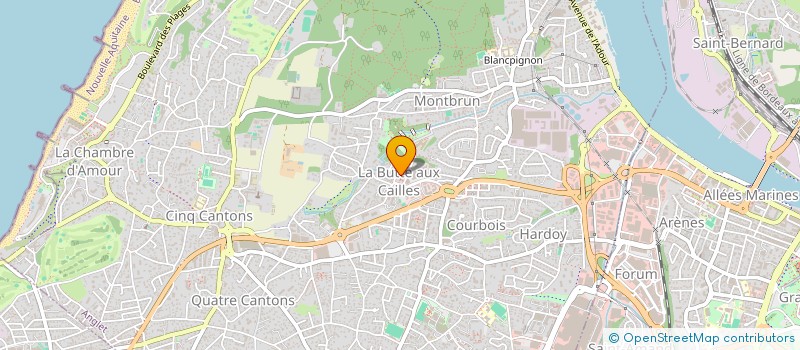 localisation de l'entreprise MADAME SONIA ETCHETO  ANGLET