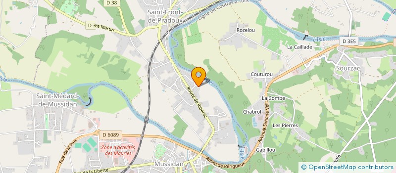 localisation de l'entreprise MADAME SONIA ETHERINGTON à SAINT-FRONT-DE-PRADOUX