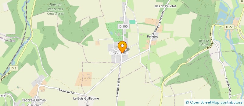 localisation de l'entreprise MADAME SONIA FACHE  LE CATELIER