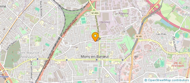 localisation de l'entreprise MADAME SONIA FALHOUT  MONS-EN-BARUL