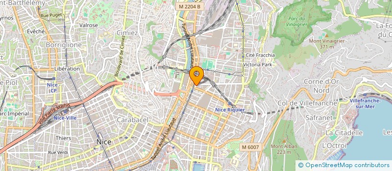 localisation de l'entreprise MADAME SONIA FATNASSI  NICE