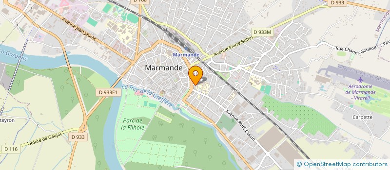localisation de l'entreprise MADAME SONIA FAURE à MARMANDE