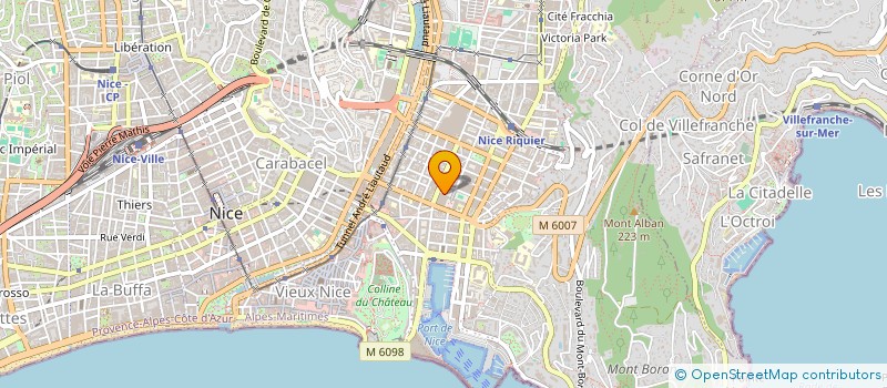 localisation de l'entreprise MADAME SONIA FAUTREL à NICE