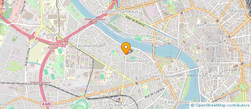 localisation de l'entreprise MADAME SONIA FERNANDES à TOULOUSE