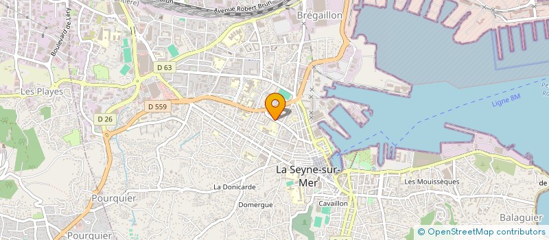 localisation de l'entreprise MADAME SONIA FERNANDEZ à LA SEYNE-SUR-MER