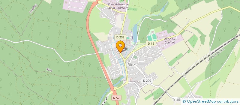 localisation de l'entreprise MADAME SONIA FERRAND à RIOZ