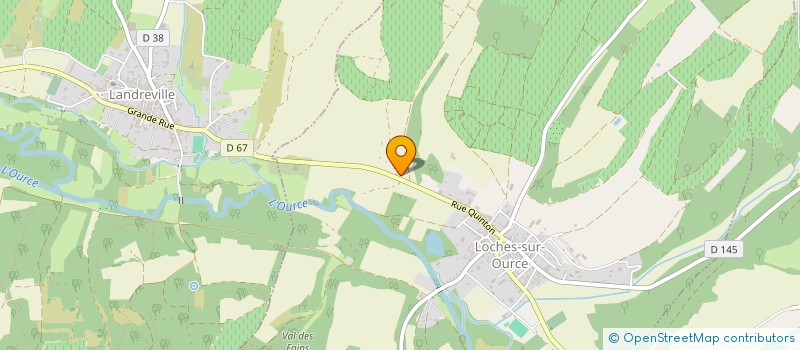 localisation de l'entreprise MADAME SONIA FERREIRA  LOCHES-SUR-OURCE