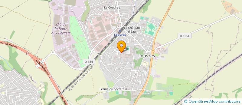 localisation de l'entreprise MADAME SONIA FERREIRA MOTA  LOUVRES