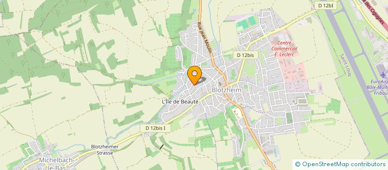 localisation de l'entreprise MADAME SONIA FISCHER  BLOTZHEIM