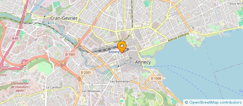 localisation de l'entreprise MADAME SONIA FONTAINE  ANNECY