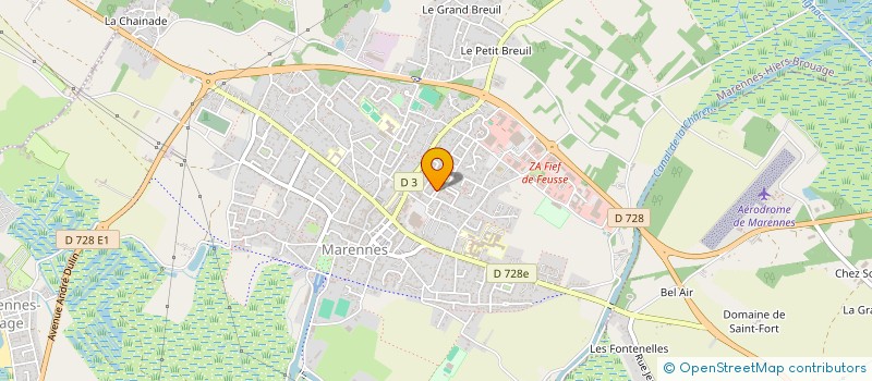 localisation de l'entreprise MADAME SONIA FRUCHARD à MARENNES-HIERS-BROUAGE