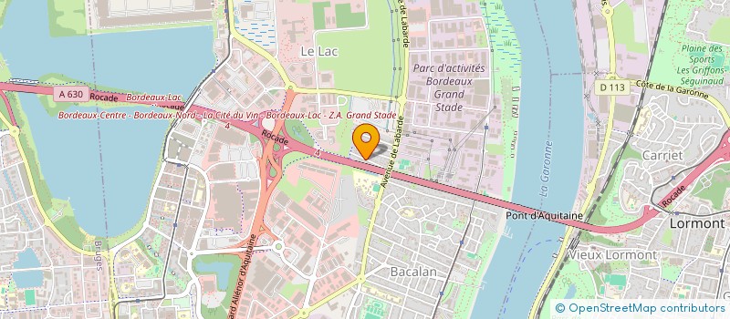 localisation de l'entreprise MADAME SONIA GARCIA GARCIA à BORDEAUX