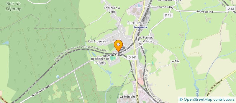 localisation de l'entreprise MADAME SONIA GAUTIER  FORGES-LES-EAUX