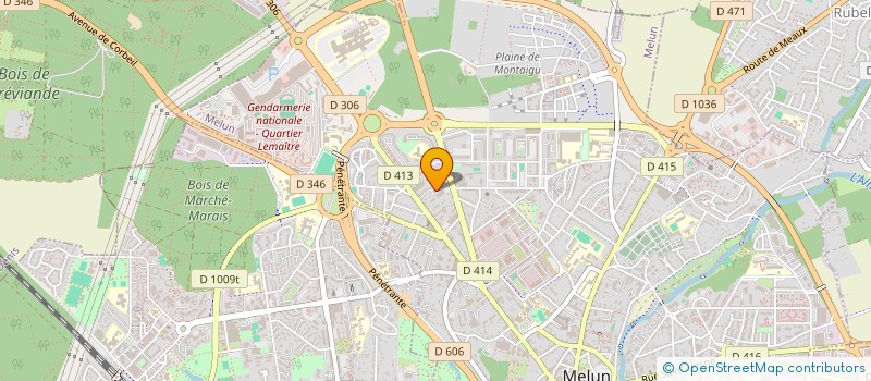 localisation de l'entreprise MADAME SONIA GHRIB  MELUN