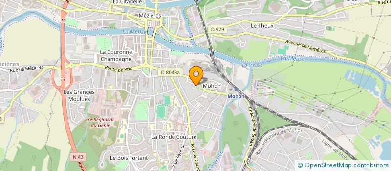 localisation de l'entreprise MADAME SONIA GIORDANO  CHARLEVILLE-MEZIERES