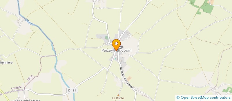 localisation de l'entreprise MADAME SONIA GIRAUD à PAIZAY-NAUDOUIN-EMBOURIE
