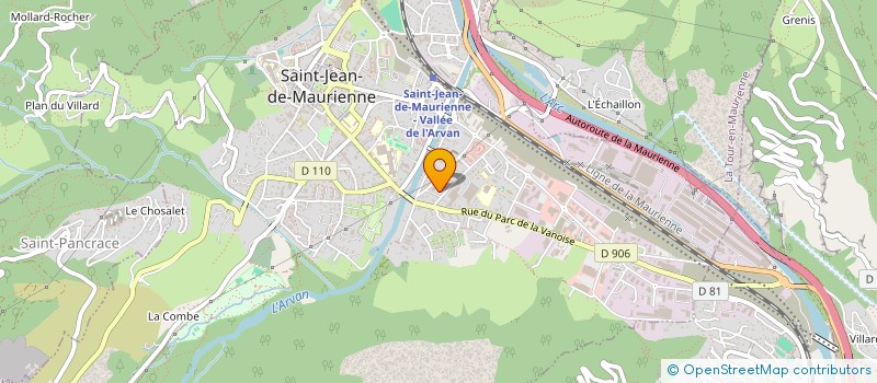 localisation de l'entreprise MADAME SONIA GIRON à SAINT-JEAN-DE-MAURIENNE