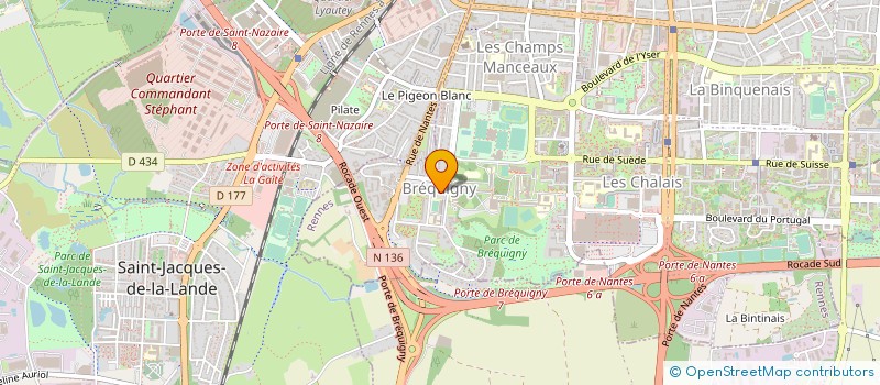 localisation de l'entreprise MADAME SONIA GONCALVES à RENNES