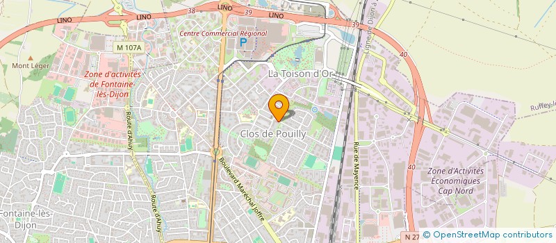 localisation de l'entreprise MADAME SONIA GONCALVES  DIJON