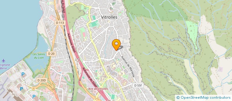 localisation de l'entreprise MADAME SONIA GONZALES  VITROLLES