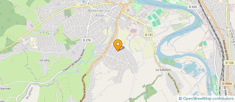 localisation de l'entreprise MADAME SONIA GORCE à BELLERIVE-SUR-ALLIER