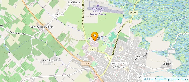 localisation de l'entreprise MADAME SONIA GOUBON  SAINT-PIERRE-D'OLERON