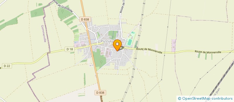 localisation de l'entreprise MADAME SONIA GOUPIL à ETAMPES