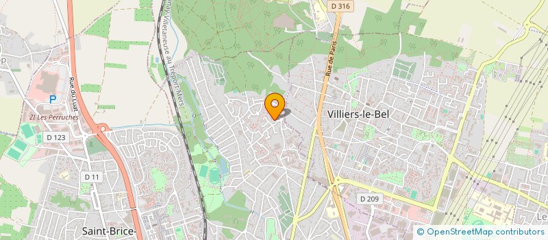 localisation de l'entreprise MADAME SONIA GOZALI  SARCELLES