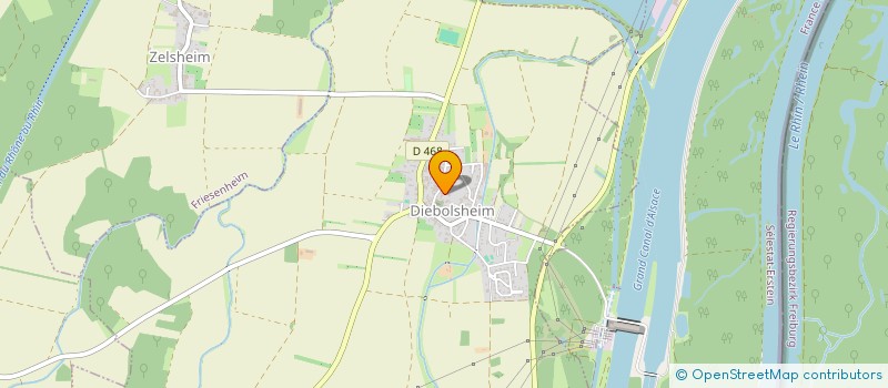 localisation de l'entreprise MADAME SONIA GRAF  DIEBOLSHEIM