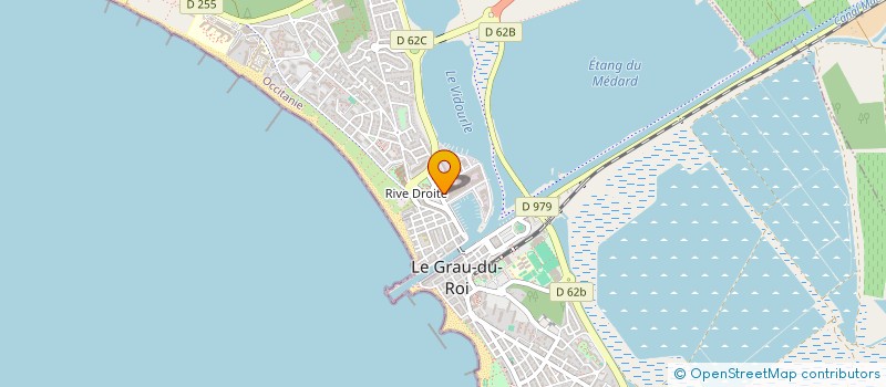 localisation de l'entreprise MADAME SONIA GRANIER  LE GRAU-DU-ROI