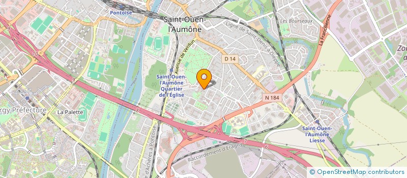 localisation de l'entreprise MADAME SONIA GRIE à ST OUEN L AUMONE