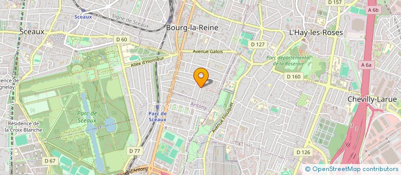 localisation de l'entreprise MADAME SONIA GRUEL à BOURG-LA-REINE