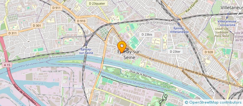 localisation de l'entreprise MADAME SONIA GUERMOUCH à EPINAY-SUR-SEINE