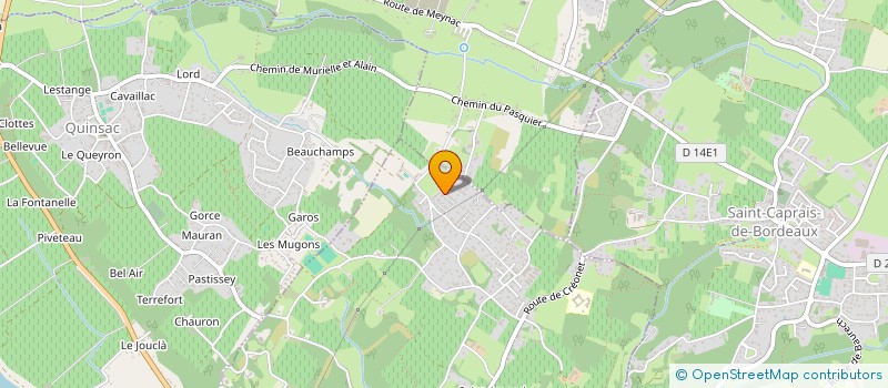 localisation de l'entreprise MADAME SONIA GUILLORIT  CAMBES