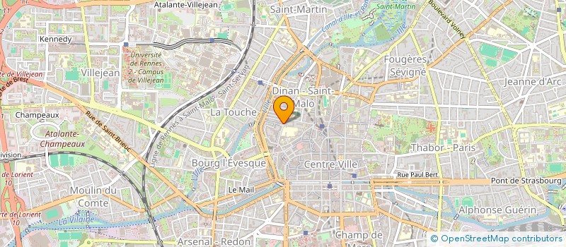 localisation de l'entreprise MADAME SONIA GUINART à RENNES