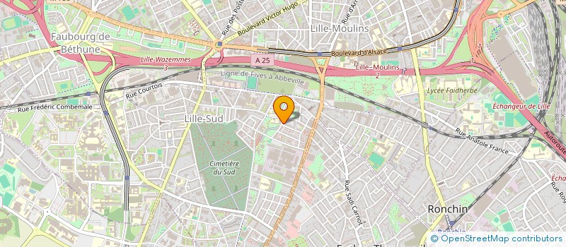 localisation de l'entreprise MADAME SONIA GUIZANI à LILLE