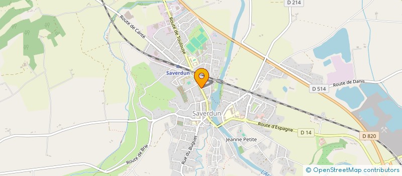 localisation de l'entreprise MADAME SONIA HACHEMI à SAVERDUN