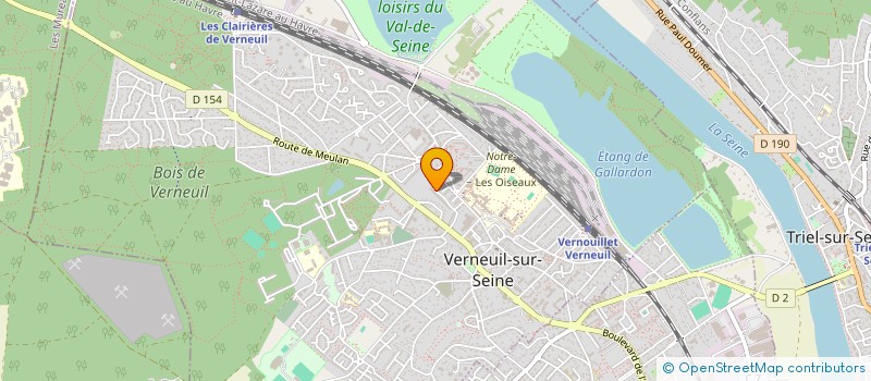 localisation de l'entreprise MADAME SONIA HAJJI  VERNEUIL-SUR-SEINE