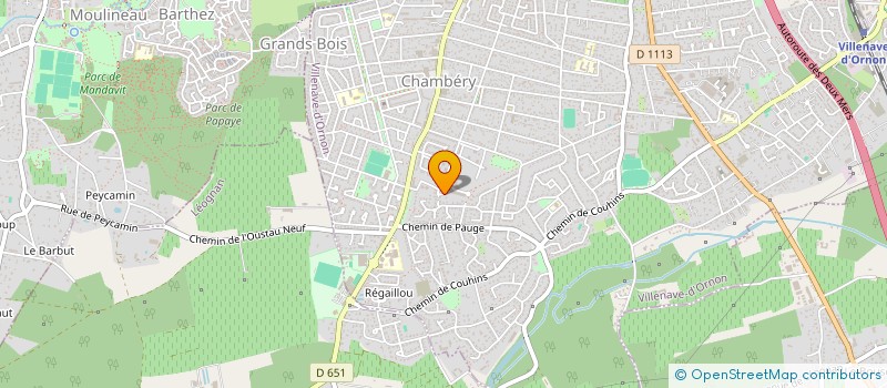 localisation de l'entreprise MADAME SONIA HAMELIN à VILLENAVE-D'ORNON