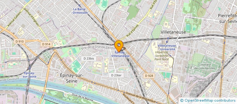 localisation de l'entreprise MADAME SONIA HAMIDI à EPINAY-SUR-SEINE