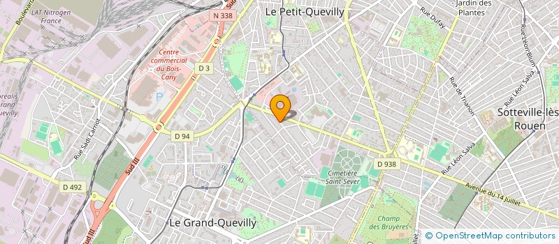 localisation de l'entreprise MADAME SONIA HAMMOU à LE PETIT-QUEVILLY