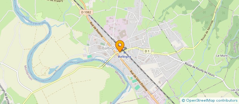 localisation de l'entreprise MADAME SONIA HAMRI  BALBIGNY