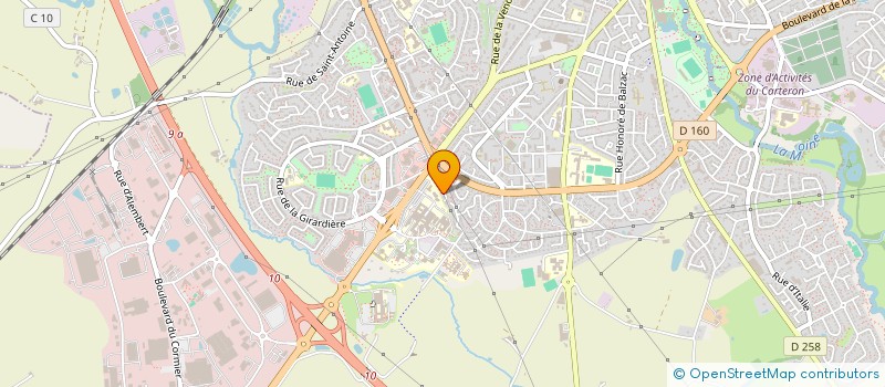 localisation de l'entreprise MADAME SONIA HARIZ  CHOLET