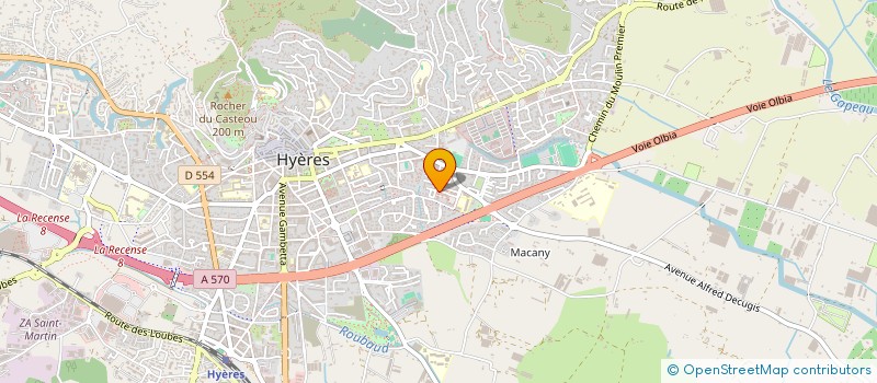 localisation de l'entreprise MADAME SONIA HARZALAOUI à HYERES