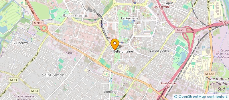 localisation de l'entreprise MADAME SONIA HASNAOUI  TOULOUSE