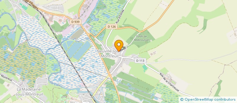 localisation de l'entreprise MADAME SONIA HENIN  NEUVILLE-SOUS-MONTREUIL